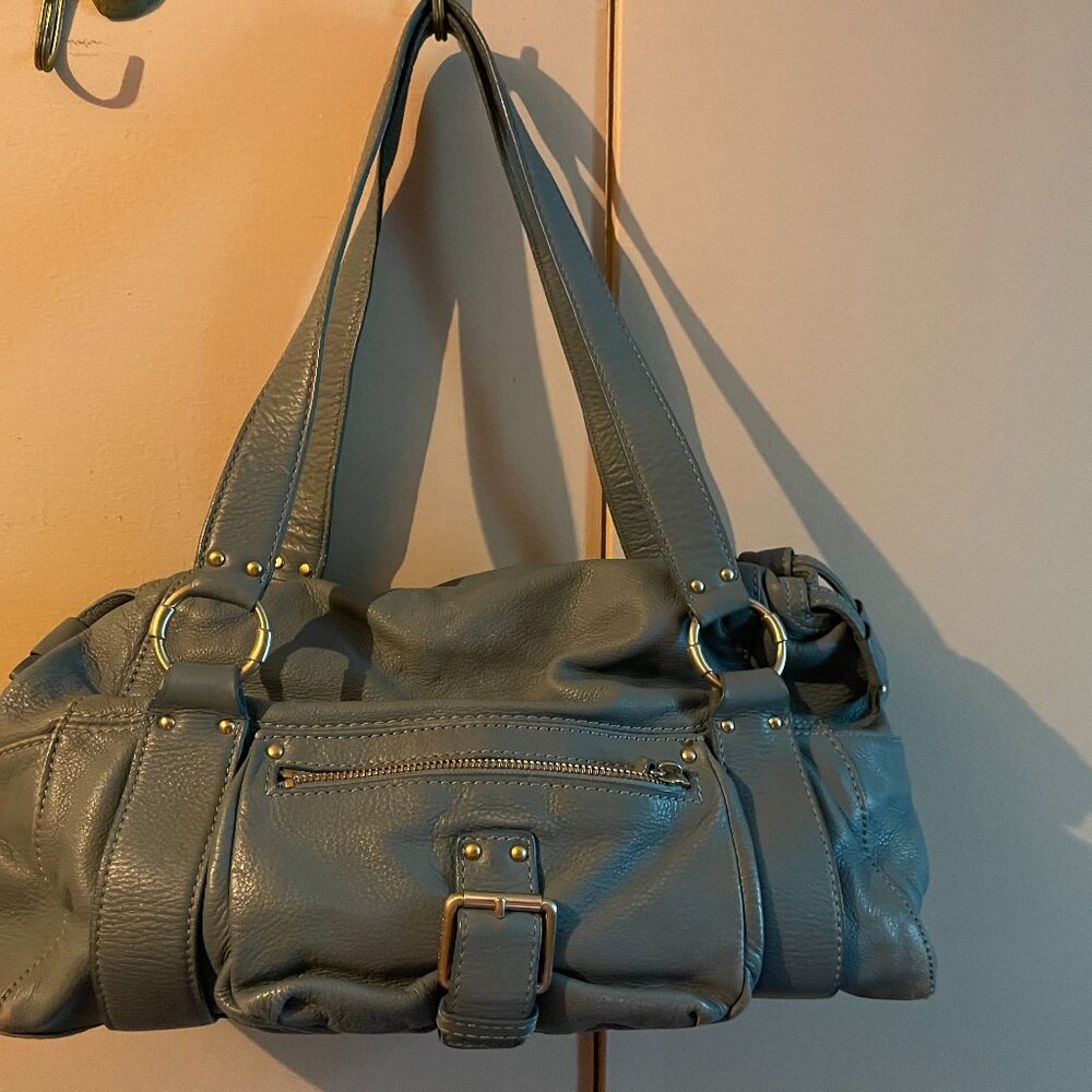 Michael Kors leather purse - light blue